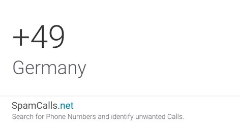 Germany Reverse Lookup 49, Phone Number Search .